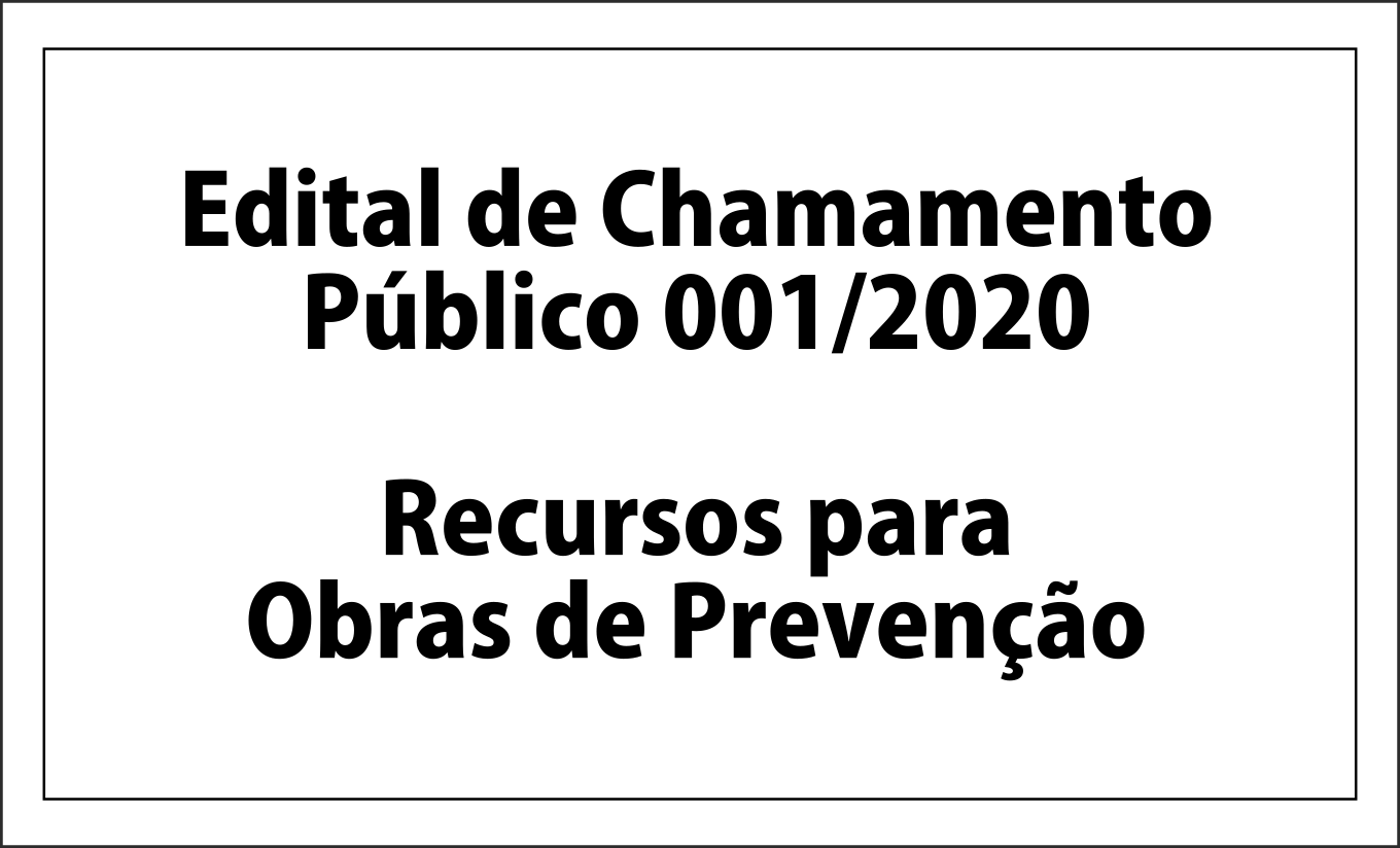 Edital de Chamamento 1